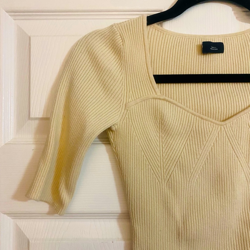 GAP cream bodysuit
